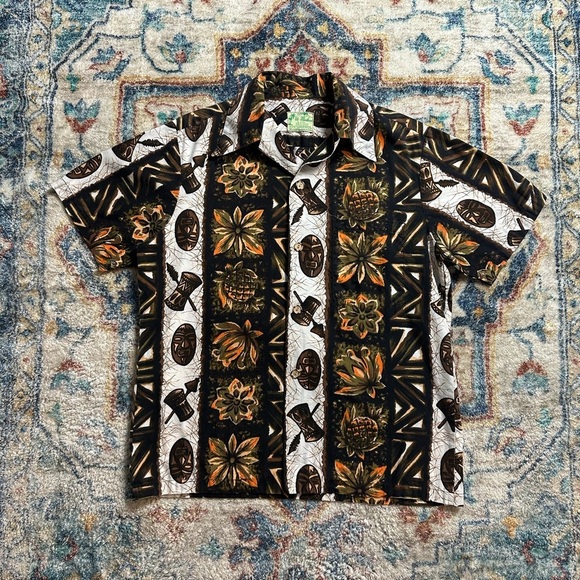 Vintage Other - Vintage 1980s Ui-Maikai Hawaiian Button-up Shirt Large
